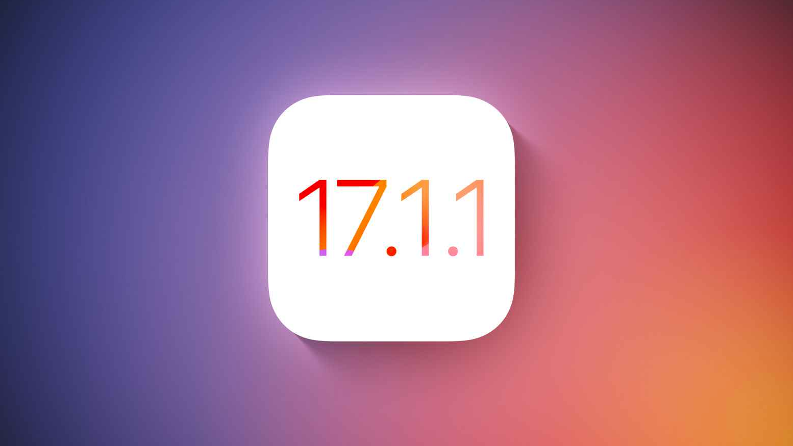 苹果发布 iOS 17.1.1 正式版，修复无线充电bug