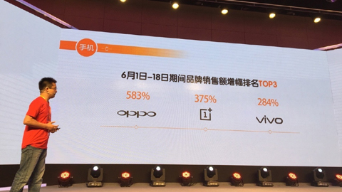 2017 Q2中国手机销量排行，华为第一